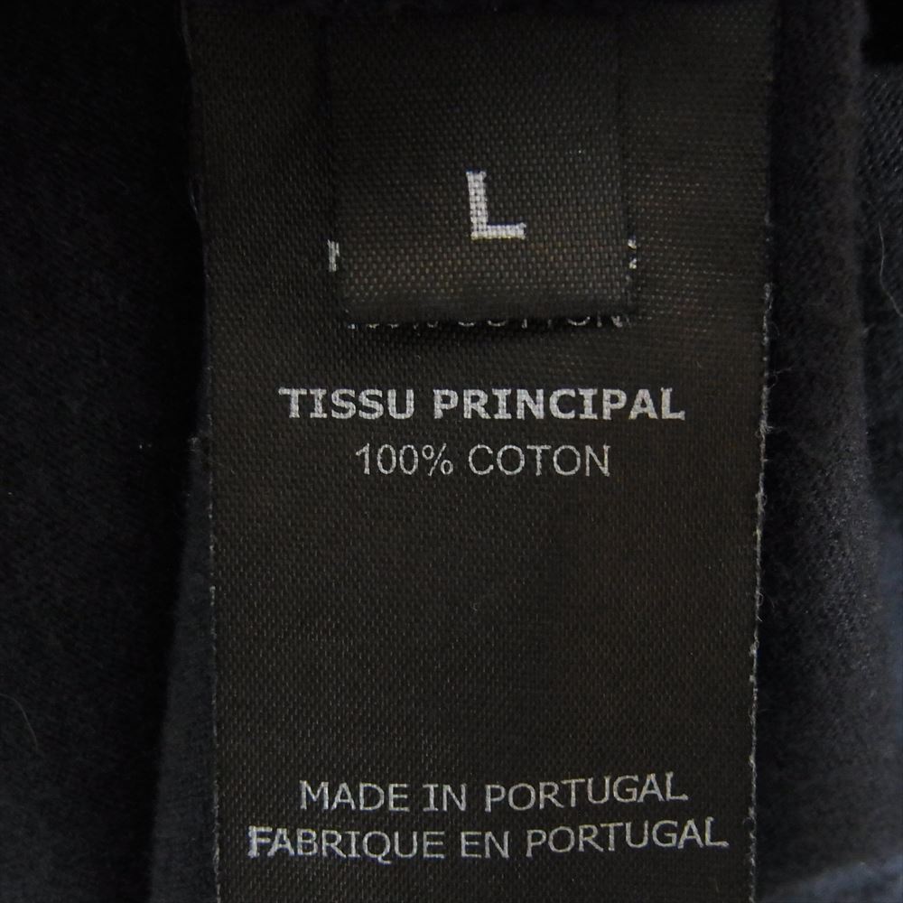 VETEMENTS ヴェトモン 18SS WSS18TR11 MATTERHORM HOODIE ライト フーディ 再構築 パーカー カットソー ブラック系 L【中古】