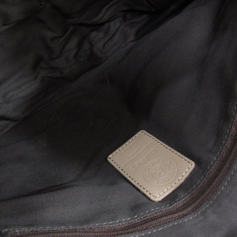 russet ラシット モノグラム ナイロン 2WAY ハンドバッグ ショルダーバッグ グレー グレー系【美品】【中古】
