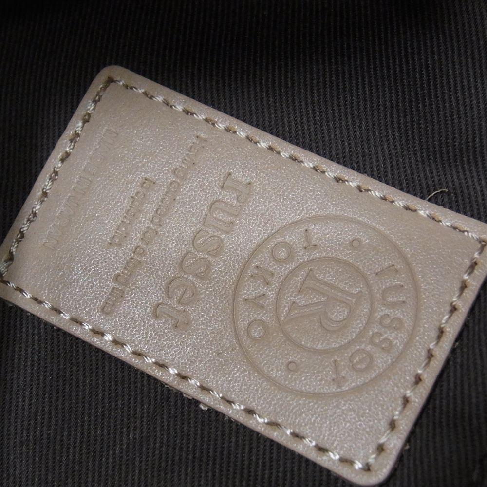 russet ラシット モノグラム ナイロン ミニ ショルダーバッグ ネイビー ネイビー系【極上美品】【中古】