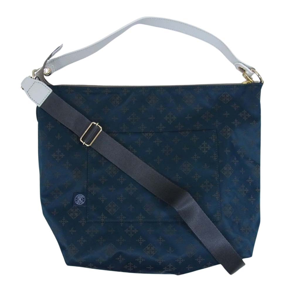 russet ラシット モノグラム ナイロン 2WAY ハンドバッグ ショルダーバッグ グリーン グリーン系【極上美品】【中古】