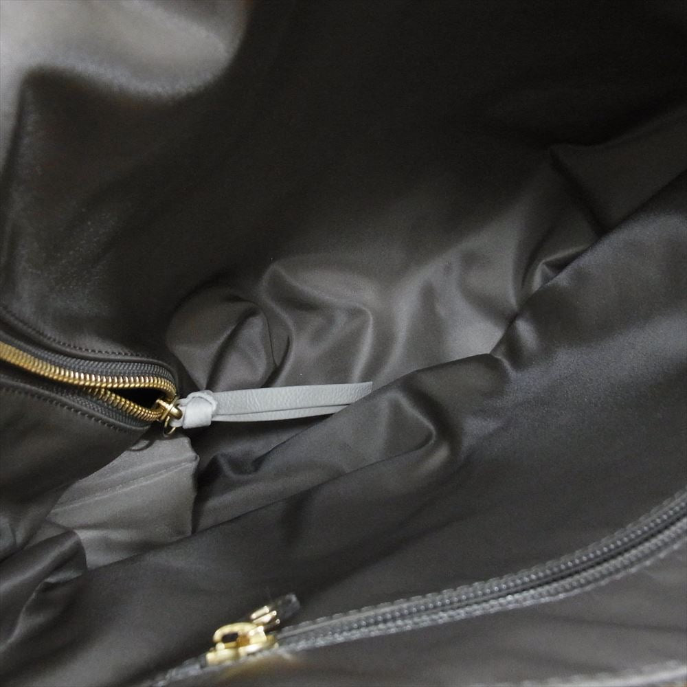 russet ラシット モノグラム ナイロン 2WAY ハンドバッグ ショルダーバッグ グリーン グリーン系【極上美品】【中古】