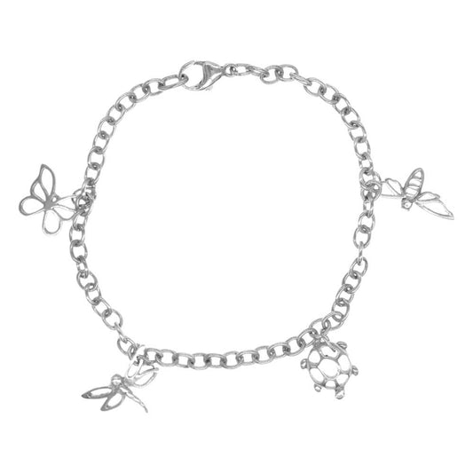 TIFFANY&Co. ティファニー PERETTI アイコン ブレスレット スターリング 4蓮 シルバー 925 シルバー系【中古】