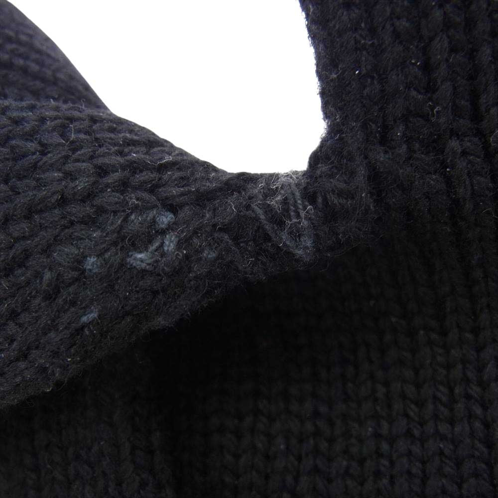 LIMI feu リミフゥ GLOVES カットオフ グローブ 手袋 ブラック系【中古】