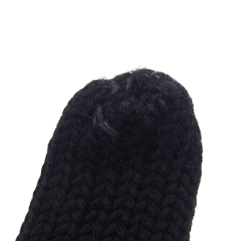 LIMI feu リミフゥ GLOVES カットオフ グローブ 手袋 ブラック系【中古】