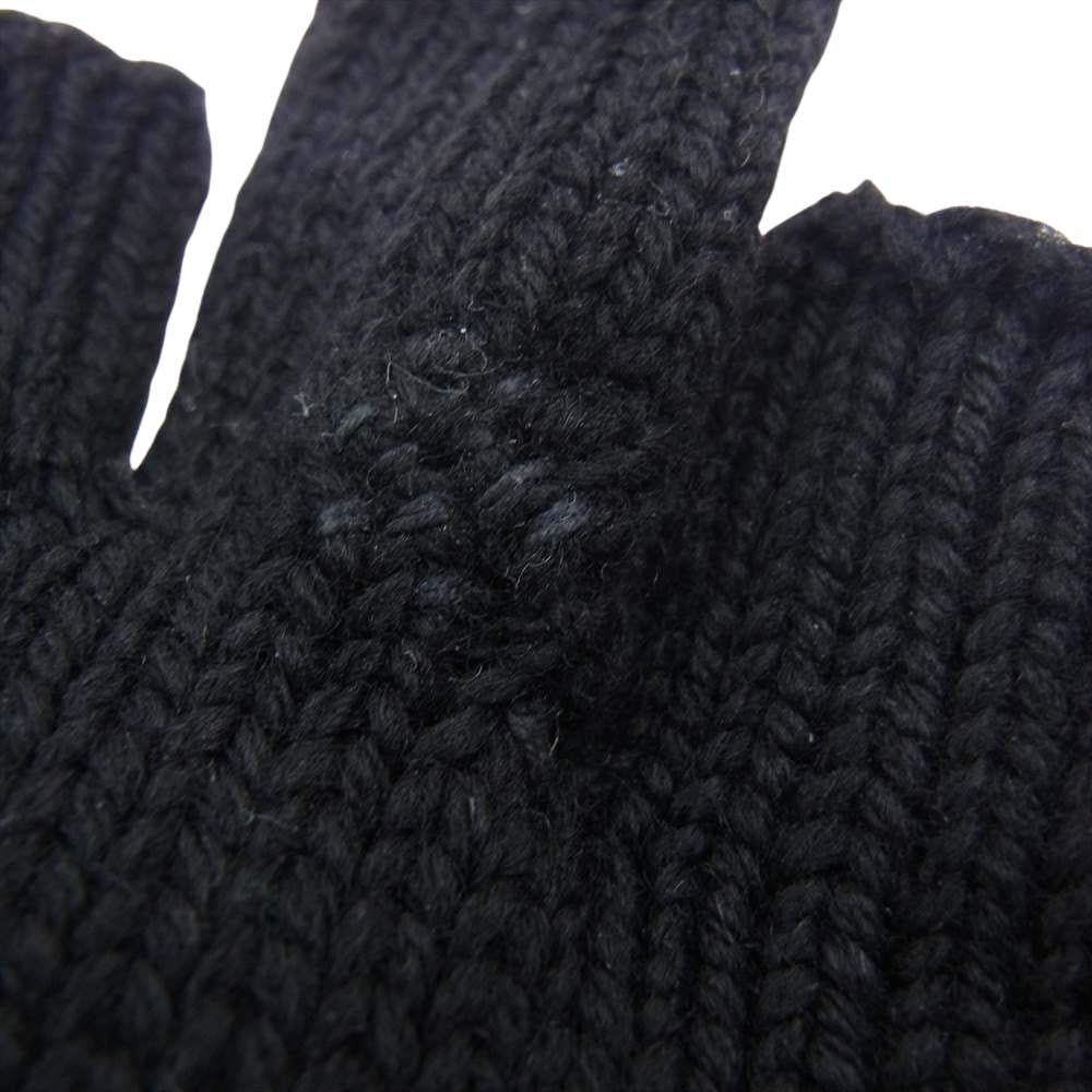 LIMI feu リミフゥ GLOVES カットオフ グローブ 手袋 ブラック系【中古】