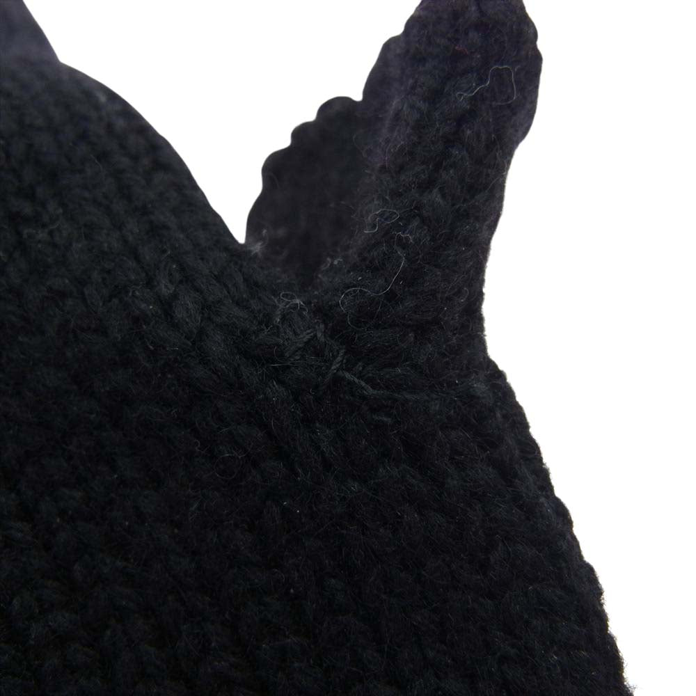 LIMI feu リミフゥ GLOVES カットオフ グローブ 手袋 ブラック系【中古】