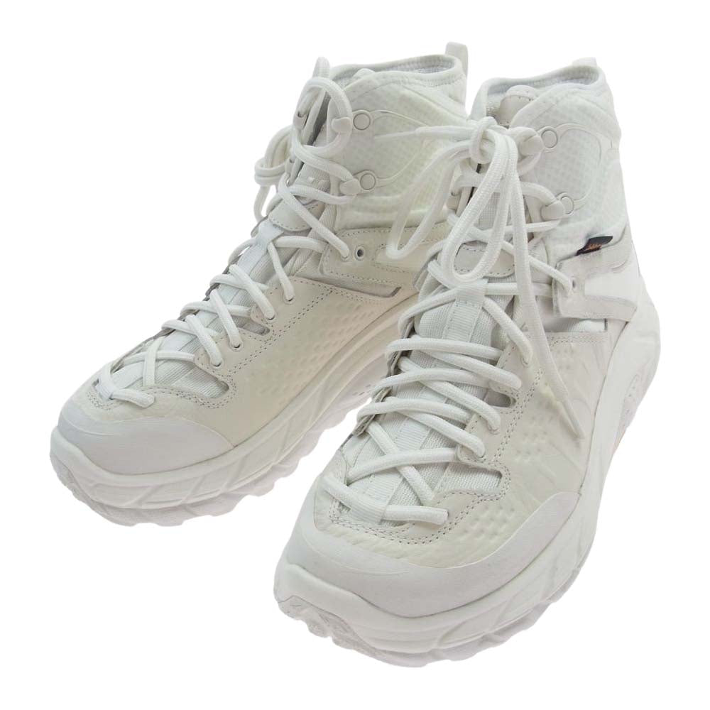 HOKA ONE ONE ホカ オネオネ 1114610 ｘオープニングセレモニー OC TOR ULTRA HI eVent ビブラム ハイカット スニーカー ホワイト系 26cm【美品】【中古】