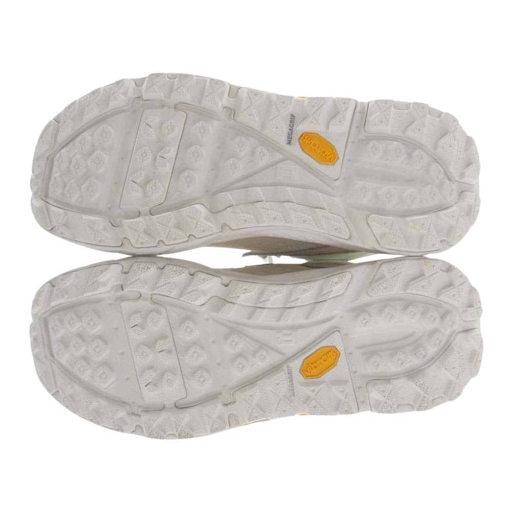 HOKA ONE ONE ホカ オネオネ 1114610 ｘオープニングセレモニー OC TOR ULTRA HI eVent ビブラム ハイカット スニーカー ホワイト系 26cm【美品】【中古】