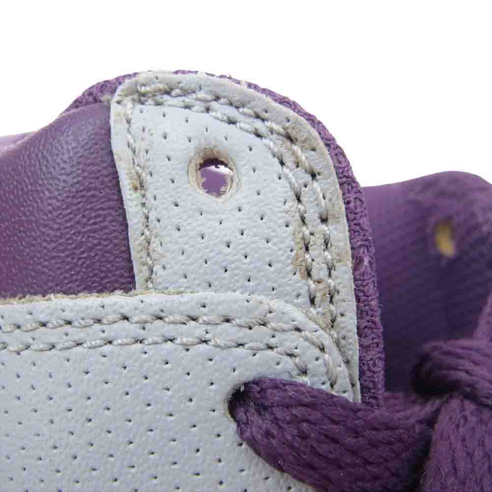 NIKE ナイキ 317982-605 DUNK HIGH ダンク ハイカット スニーカー グレー系 パープル系 28cm【中古】