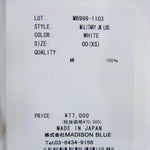MADISON BLUE マディソンブルー MB999-1103 MILITARY JACKET LBS ミリタリー ジャケット ホワイト系 XS【極上美品】【中古】