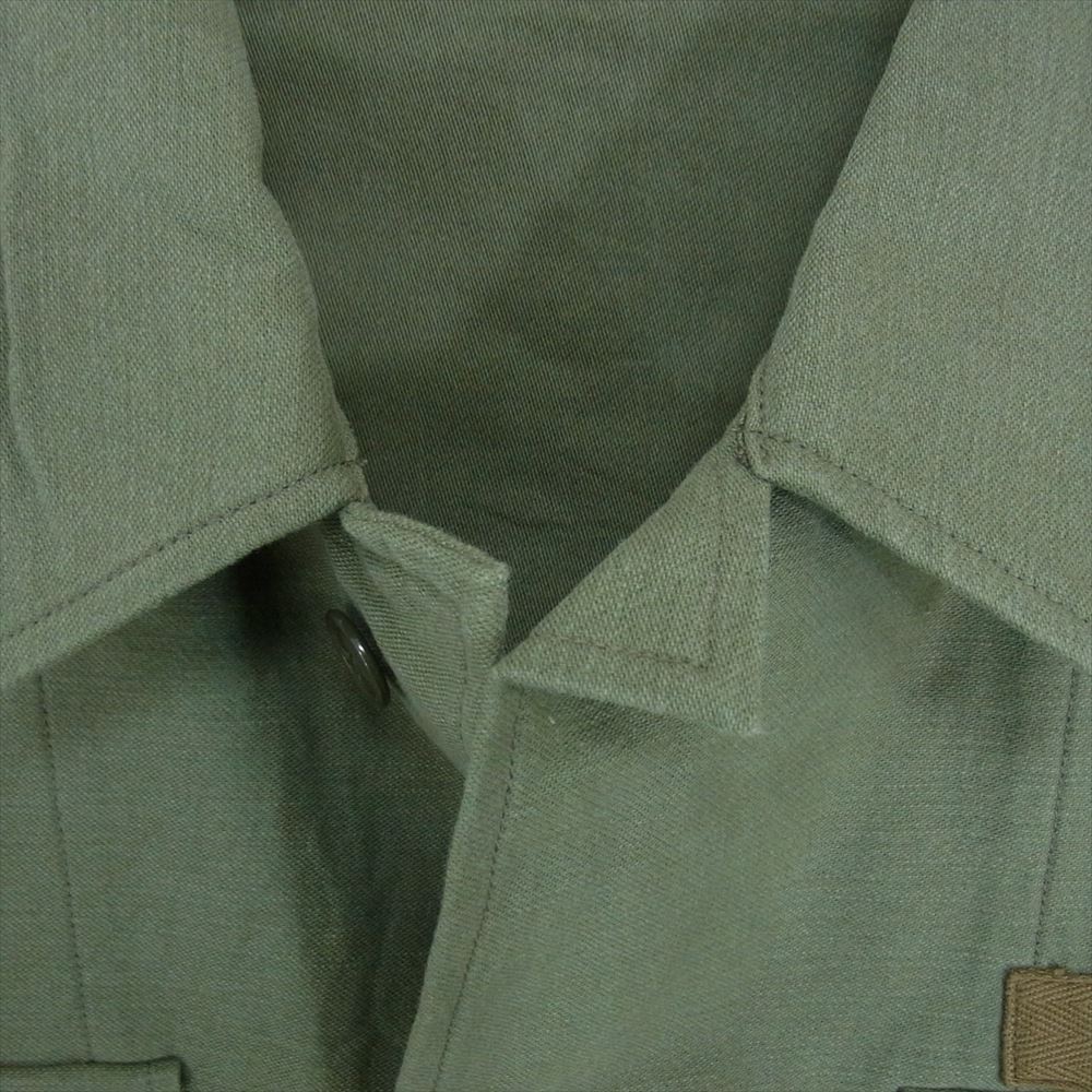 MADISON BLUE マディソンブルー MB999-1103 MILITARY JACKET LBS ミリタリー ジャケット カーキ系 02【極上美品】【中古】