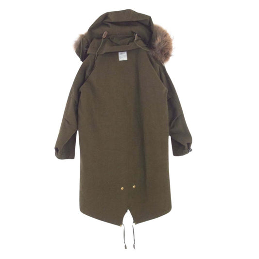 MADISON BLUE マディソンブルー MB194-2009 MODS COAT ライナー付き モッズコート カーキ系 000(XXS)【美品】【中古】