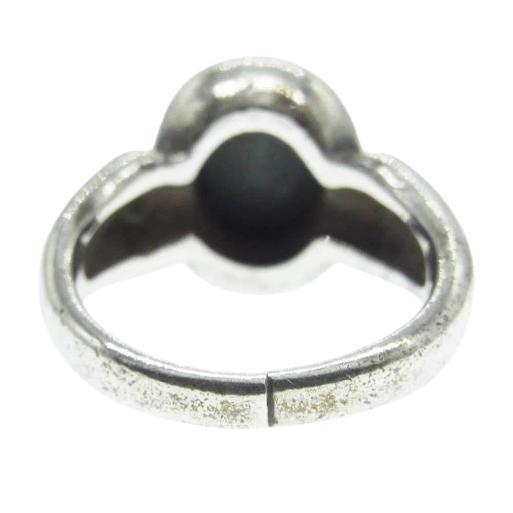 M'S COLLECTION エムズコレクション ストーン シルバー リング シルバー系 10号【中古】