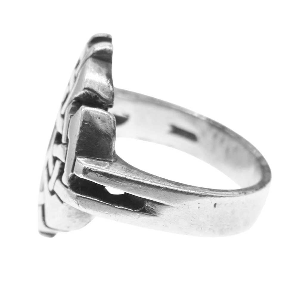 CRAZY PIG クレイジーピッグ CELTIC RING ケルティック リング シルバー系 11.5号【中古】