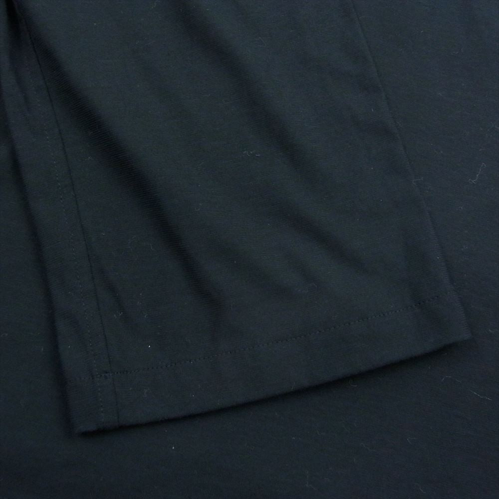 Yohji Yamamoto POUR HOMME ヨウジヤマモトプールオム 19SS HH-B26-047 チャイナボタン 天竺 長袖 シャツ ブラック系 2【美品】【中古】