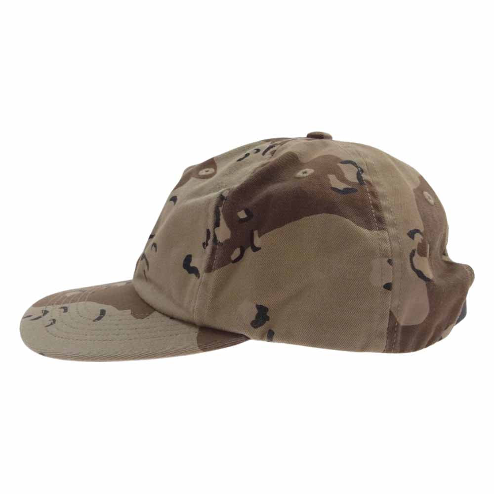Supreme シュプリーム 17AW Tonal S Logo 6Panel Cap トーナル Sロゴ デザートカモ キャップ マルチカラー系【中古】