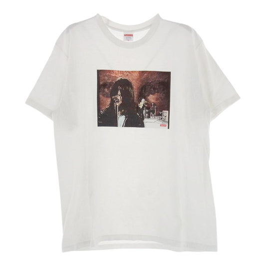 Supreme シュプリーム 16SS Black Sabbath Paranoid Tee ブラックサバス パラノイド 半袖 Tシャツ ホワイト系 XL【中古】