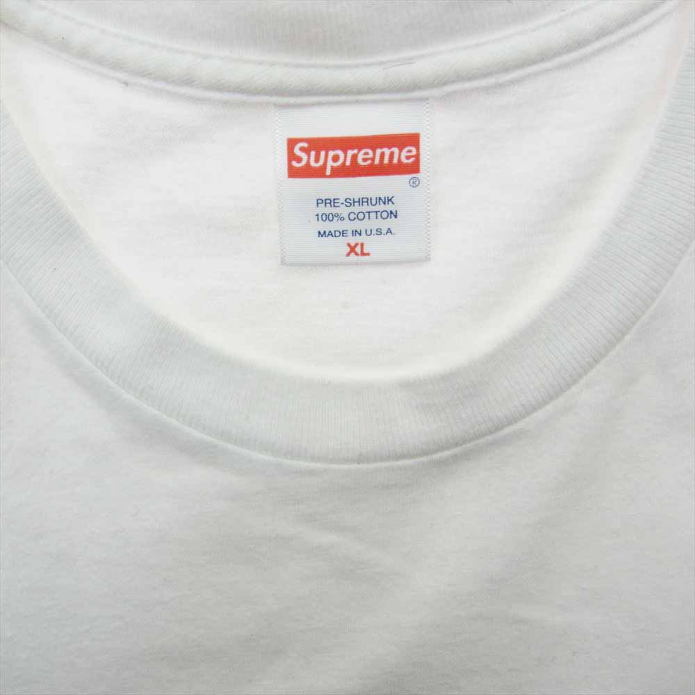 Supreme シュプリーム 16SS Black Sabbath Paranoid Tee ブラックサバス パラノイド 半袖 Tシャツ ホワイト系 XL【中古】