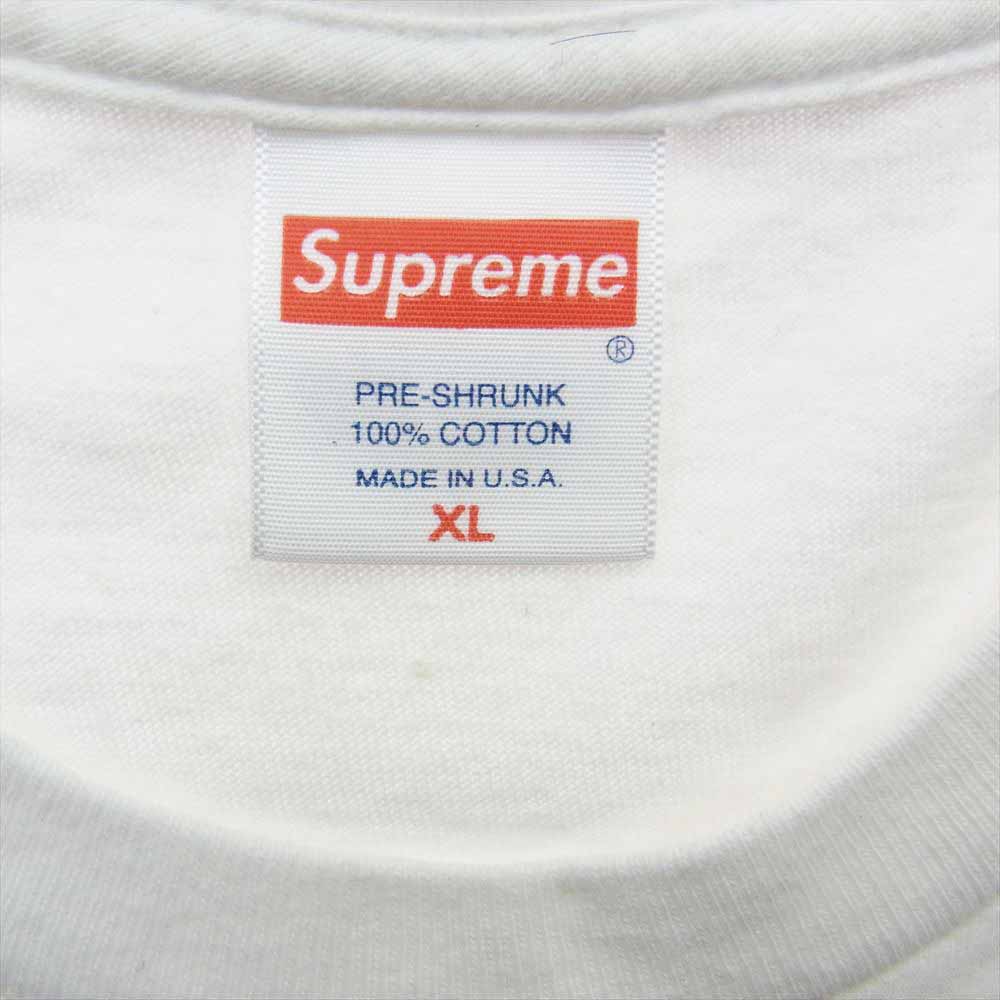 Supreme シュプリーム 16SS Black Sabbath Paranoid Tee ブラックサバス パラノイド 半袖 Tシャツ ホワイト系 XL【中古】