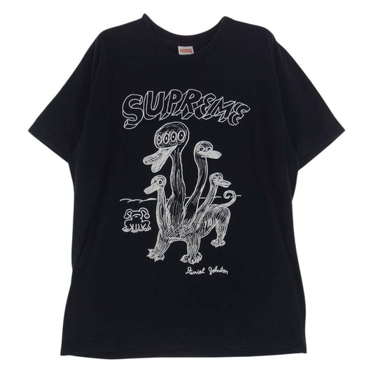 Supreme シュプリーム 15SS Daniel Johnston Duck Tee  ダニエル ジョンストン ダック 半袖 Tシャツ ブラック系 XL【中古】