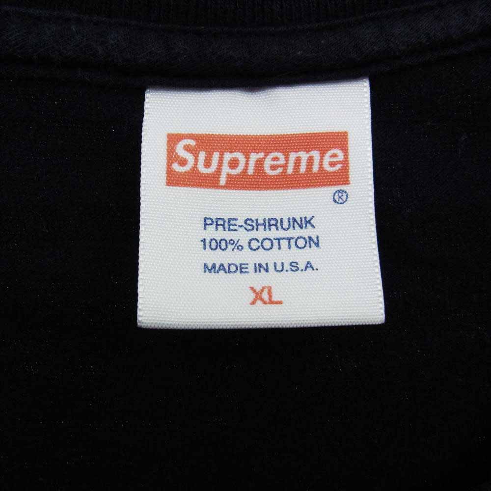 Supreme シュプリーム 15SS Daniel Johnston Duck Tee  ダニエル ジョンストン ダック 半袖 Tシャツ ブラック系 XL【中古】