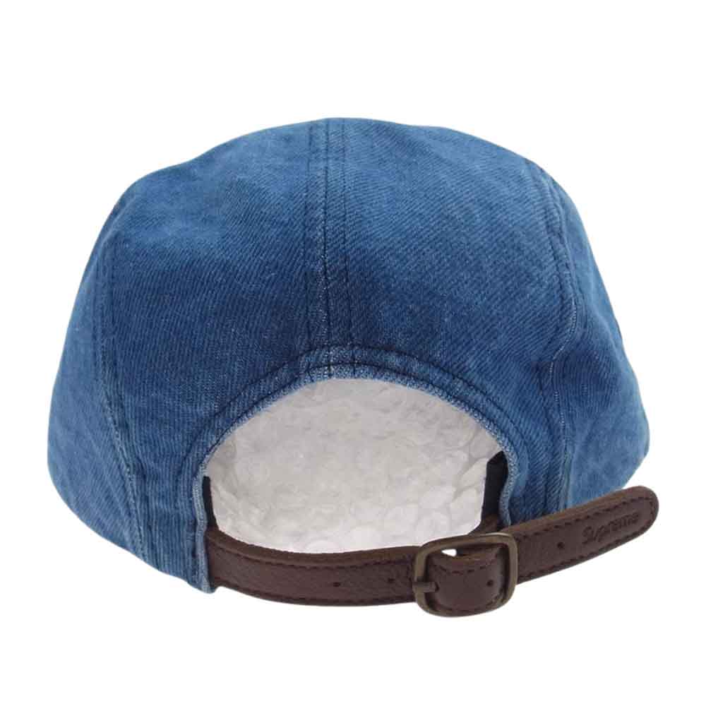 Supreme シュプリーム 23AW Washed Chino Twill Camp Cap ウォッシュドチノ ツイル キャンプキャップ インディゴブルー系【中古】