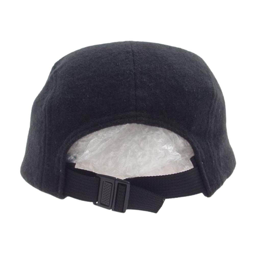 Supreme シュプリーム 10AW USA製 Quality Woolrich Fabric Camp Cap ウールリッチ キャンプ キャップ ブラック系【中古】