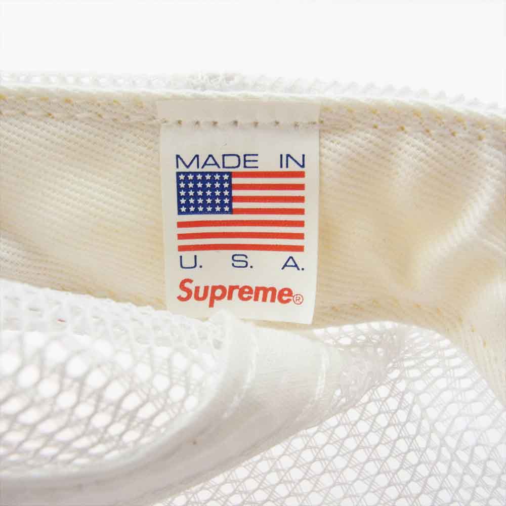 Supreme シュプリーム 09AW Battle Ready See You in Hell Mesh Cap バトルレディ シーユーインヘル キャップ レッド ホワイト系 レッド系【美品】【中古】