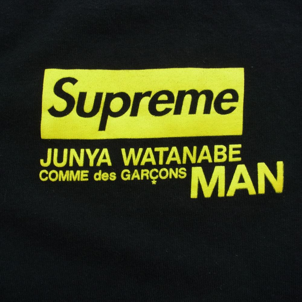 Supreme シュプリーム 21AW  JUNYA WATANABE Comme des GARCONS MAN Nature TEE 半袖 Tシャツ ブラック系 XL【中古】