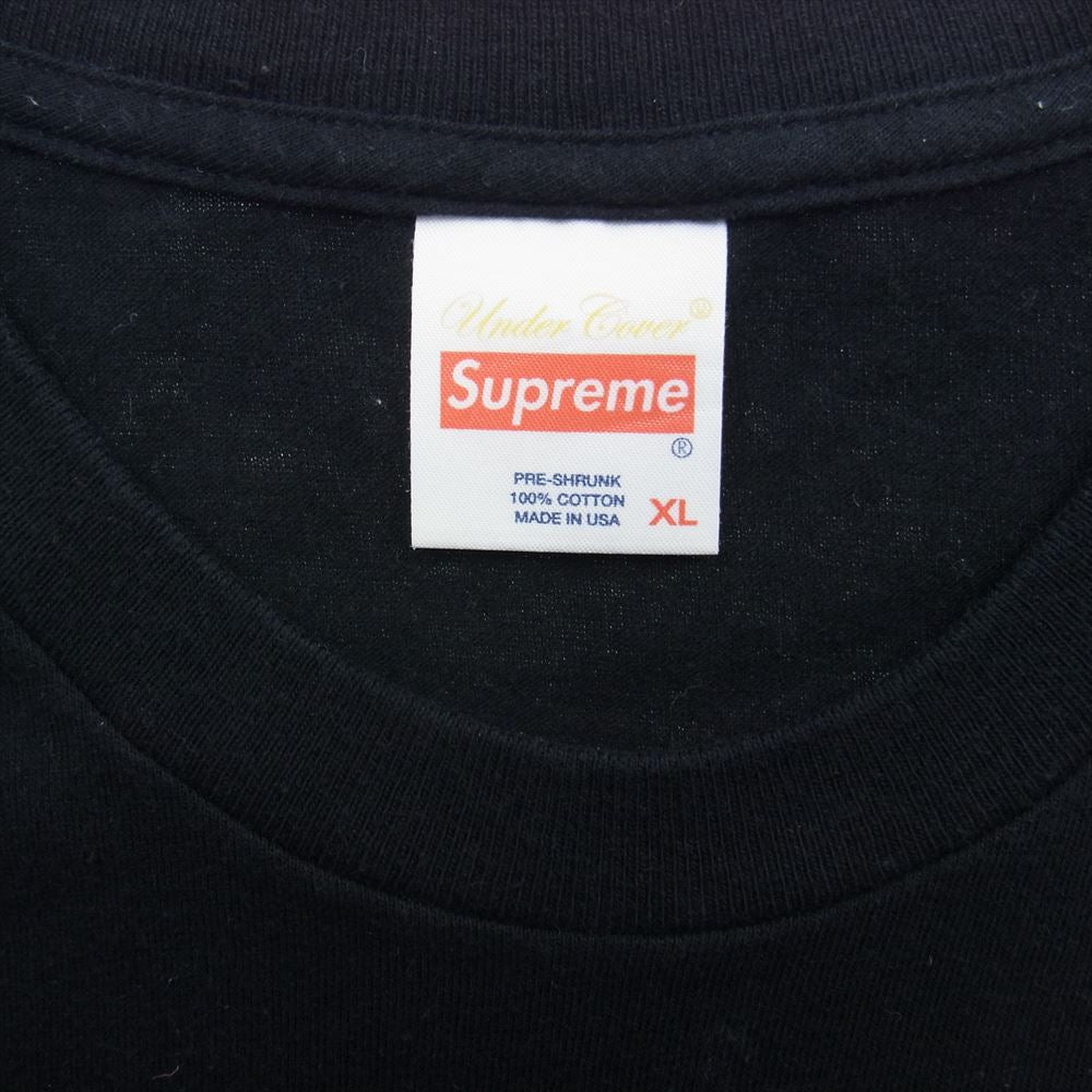 Supreme シュプリーム 15SS UNDERCOVER Bear Tee アンダーカバー ベアー 半袖 Tシャツ ブラック ブラック系 XL【中古】
