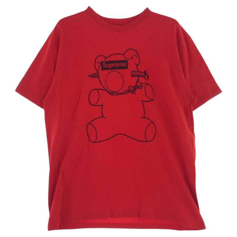 Supreme シュプリーム 15SS UNDERCOVER Bear Tee アンダーカバー ベアー 半袖 Tシャツ レッド レッド系 XL【中古】