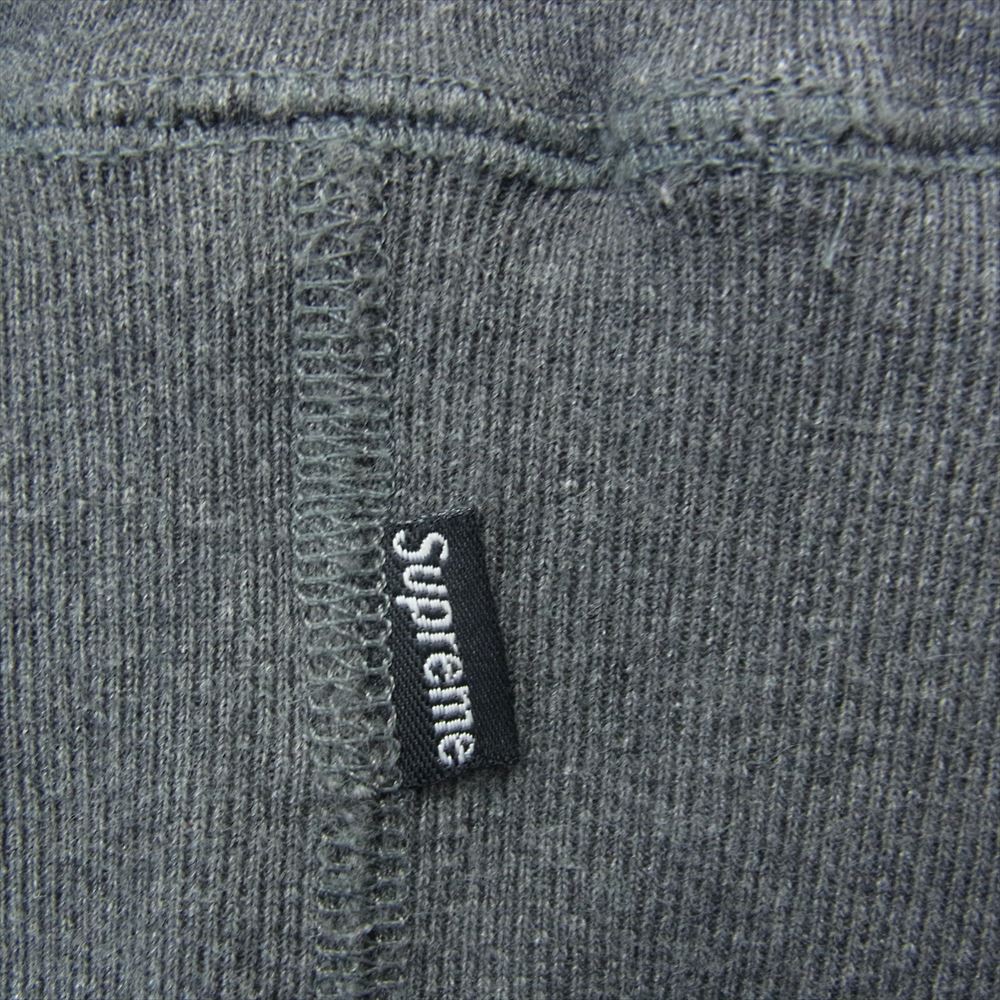 Supreme シュプリーム USA製 初期 90S 前V刺繍ロゴ クルーネック スウェット  グレー系 L【中古】
