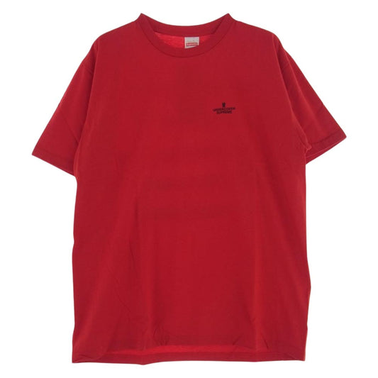 Supreme シュプリーム 15SS SPO3803 UNDERCOVER Anarchy Tee アンダーカバー アナーキー 半袖 Tシャツ レッド系 XL【新古品】【未使用】【中古】