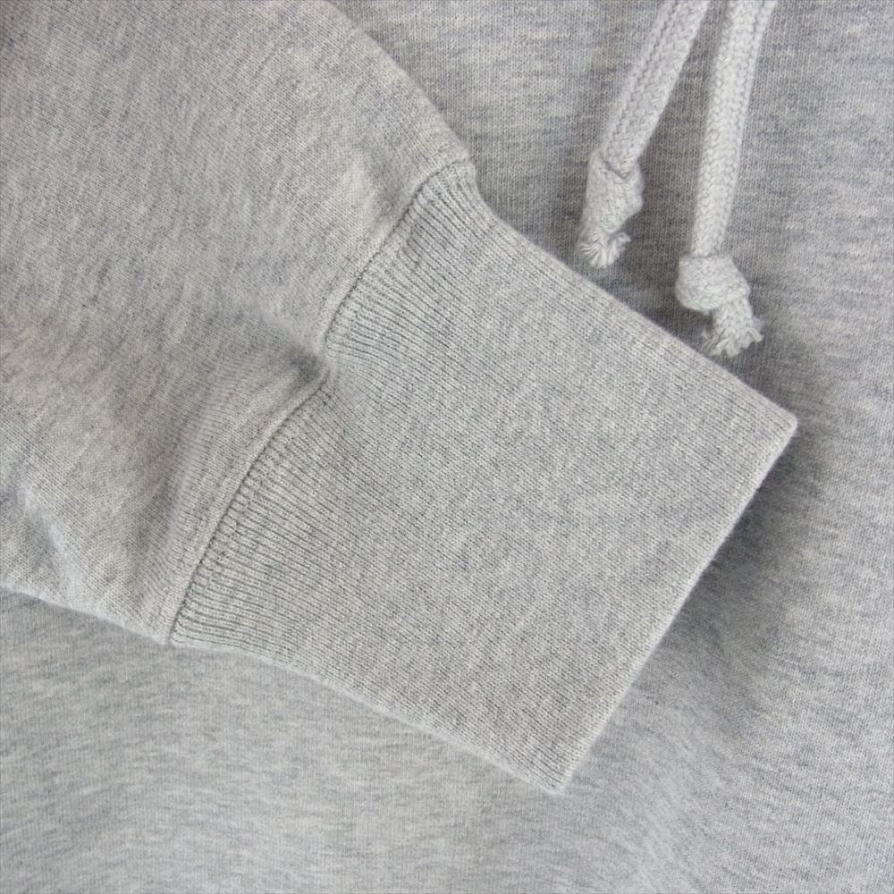 Supreme シュプリーム 21AW Contrast Hooded Sweatshirt コントラスト フーデッド スウェット パーカー  グレー系 XL【極上美品】【中古】