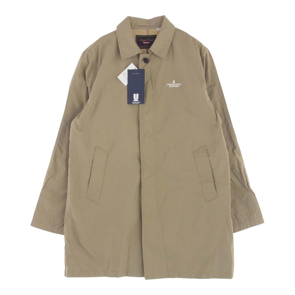 Supreme シュプリーム 15SS SPO4301 UNDERCOVER アンダーカバー Trench Coat トレンチコート ステンカラーコート ベージュ系 XL【極上美品】【中古】
