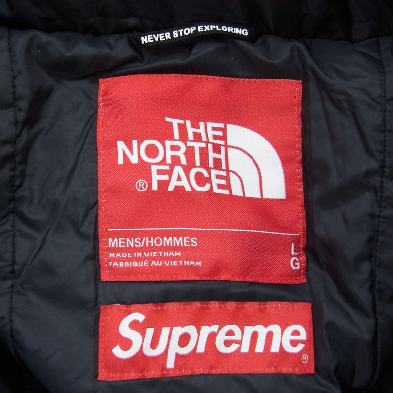 Supreme シュプリーム 20AW ND92003I THE NORTH FACE Summit Series S Logo Himalayan Parka Sロゴ ヒマラヤン パーカー ダウン ジャケット ブラック系 L【美品】【中古】