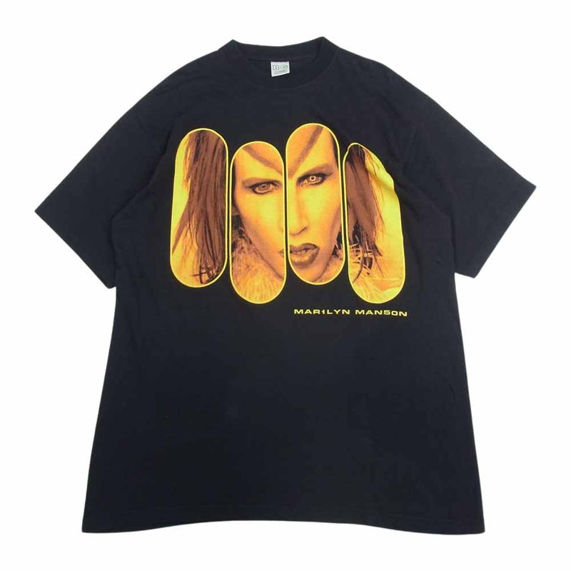 ヴィンテージ 90s Marilyn Manson マリリンマンソン Tシャツ ブラック系 XL【中古】