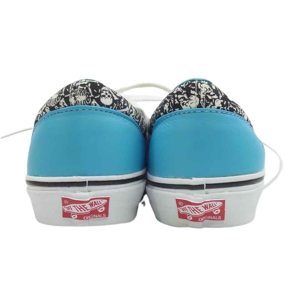 VANS バンズ × STUSSY ステューシー OG Era エラ スニーカー ブラック系 ホワイト系 30cm【新古品】【未使用】【中古】