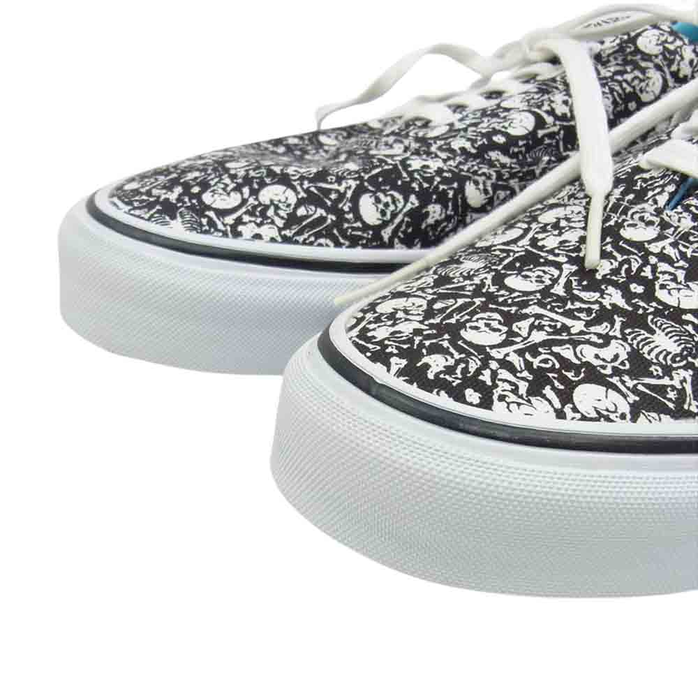 VANS バンズ × STUSSY ステューシー OG Era エラ スニーカー ブラック系 ホワイト系 30cm【新古品】【未使用】【中古】