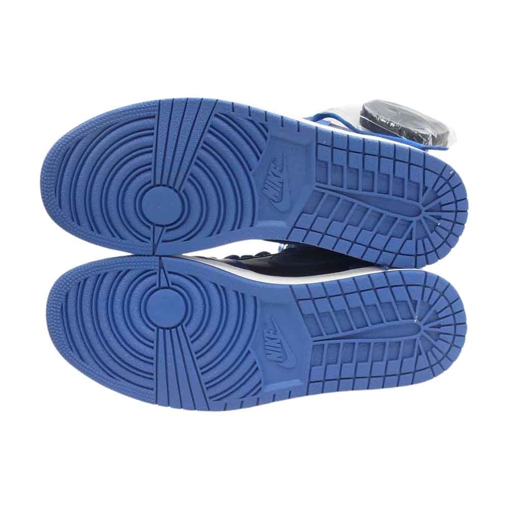 NIKE ナイキ 555088-404 Air Jordan 1 エアジョーダン Retro High OG レトロ ハイ Dark Marina Blue ダークマリーナブルー スニーカー ブルー系 ブラック系 29cm【中古】