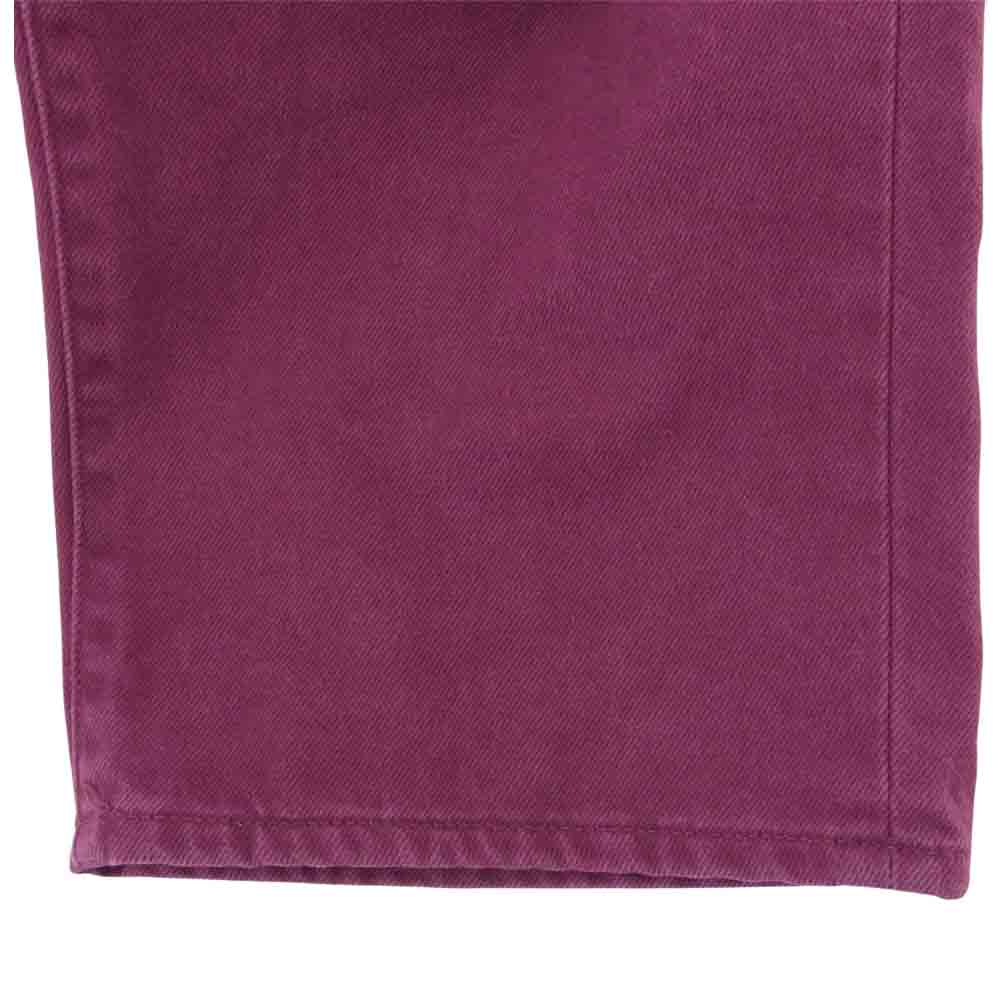 Supreme シュプリーム 23AW Baggy Jean バギー ジーン パンツ ワインレッド系 32【中古】