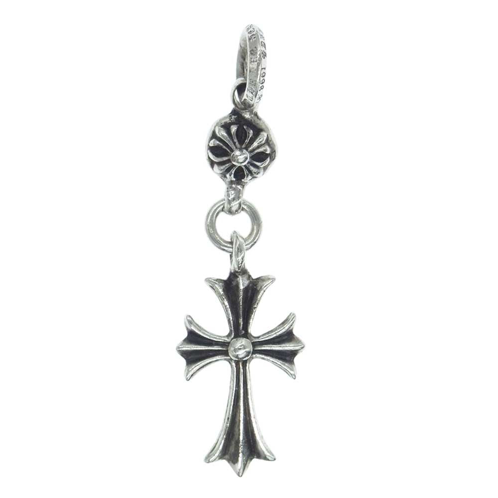 CHROME HEARTS クロムハーツ（原本無） 1B TNY CH CRS 1ボール タイニー CHクロス チャーム ペンダントトップ シルバー系【中古】