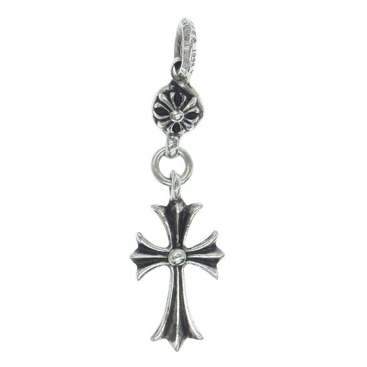 CHROME HEARTS クロムハーツ（原本無） 1B TNY CH CRS 1ボール タイニー CHクロス チャーム ペンダントトップ シルバー系【中古】