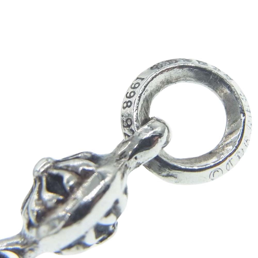 CHROME HEARTS クロムハーツ（原本無） 1B TNY CH CRS 1ボール タイニー CHクロス チャーム ペンダントトップ シルバー系【中古】