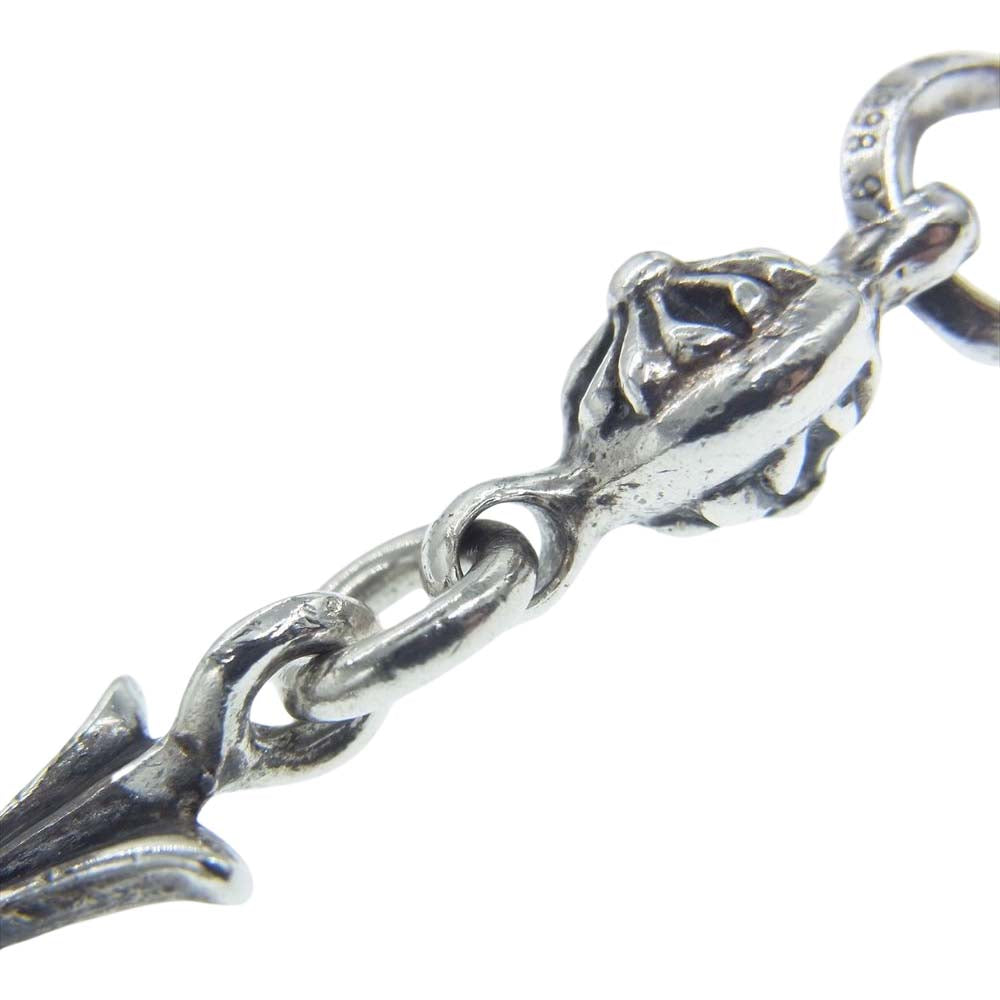 CHROME HEARTS クロムハーツ（原本無） 1B TNY CH CRS 1ボール タイニー CHクロス チャーム ペンダントトップ シルバー系【中古】