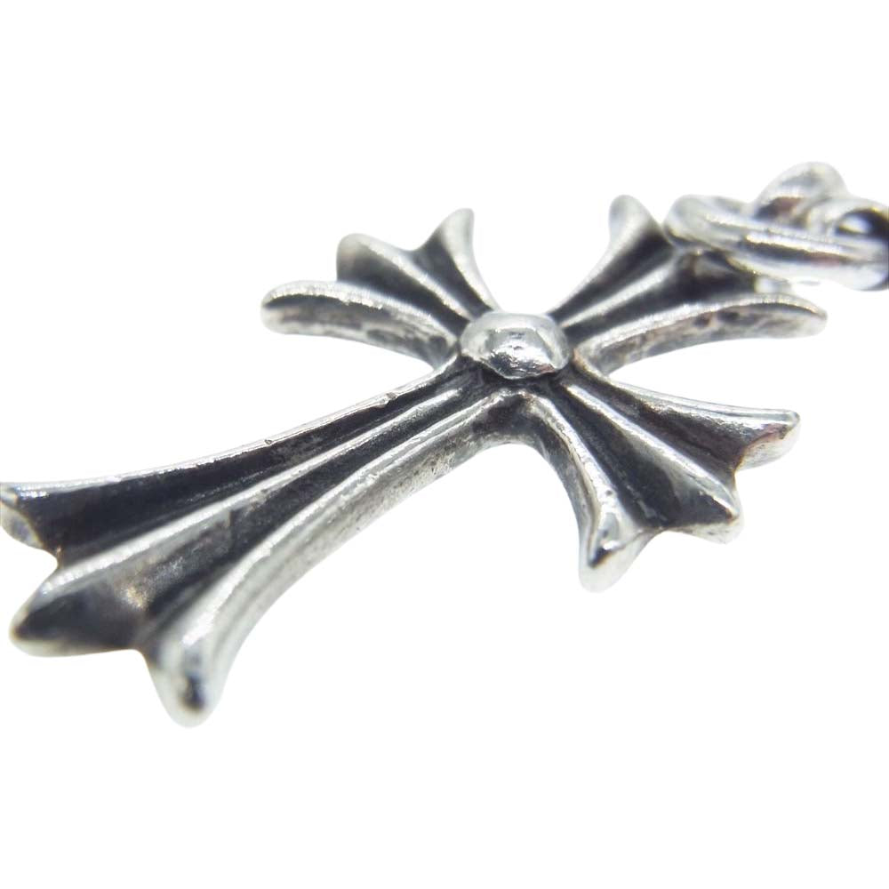 CHROME HEARTS クロムハーツ（原本無） 1B TNY CH CRS 1ボール タイニー CHクロス チャーム ペンダントトップ シルバー系【中古】