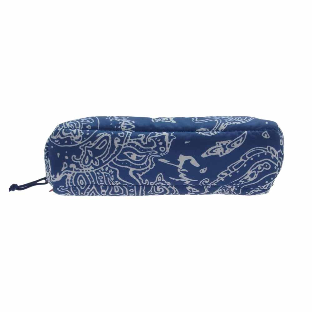 Supreme シュプリーム Puffer Pouch パファー ポーチ ブルー系【新古品】【未使用】【中古】