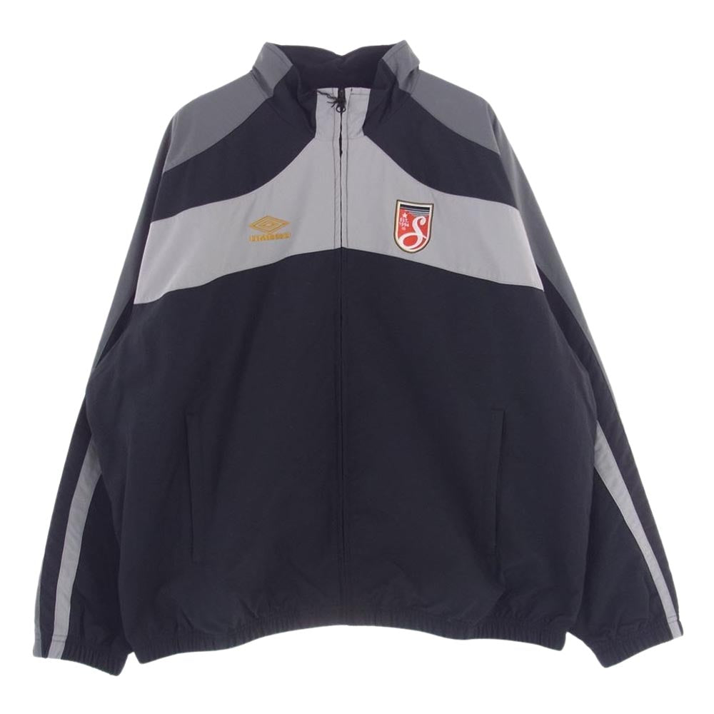 Supreme シュプリーム 23SS × Umbro Track Jacket アンブロ トラックジャケット ブラック系 グレー系 ASIA:XL【中古】