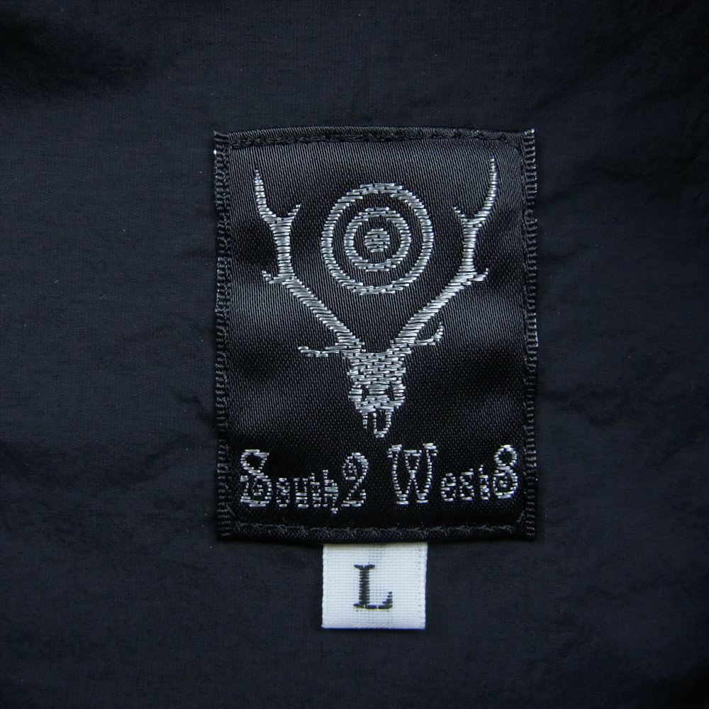 SOUTH2 WEST8 KP807 Packable Pant Nylon Typewriter ナイロン パッカブル パンツ ブラック系 L【中古】