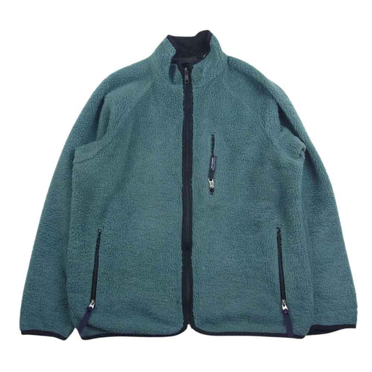 patagonia パタゴニア 23022 90s 90年代 RETRO CARDIGAN レトロ カーディガン フリース ジャケット グリーン系 L【中古】